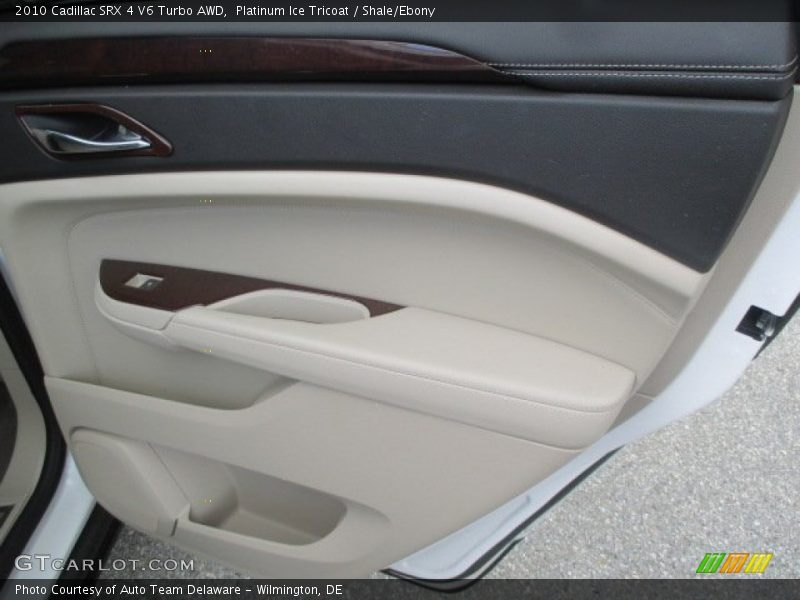 Platinum Ice Tricoat / Shale/Ebony 2010 Cadillac SRX 4 V6 Turbo AWD