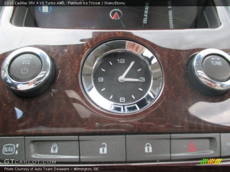 Platinum Ice Tricoat / Shale/Ebony 2010 Cadillac SRX 4 V6 Turbo AWD