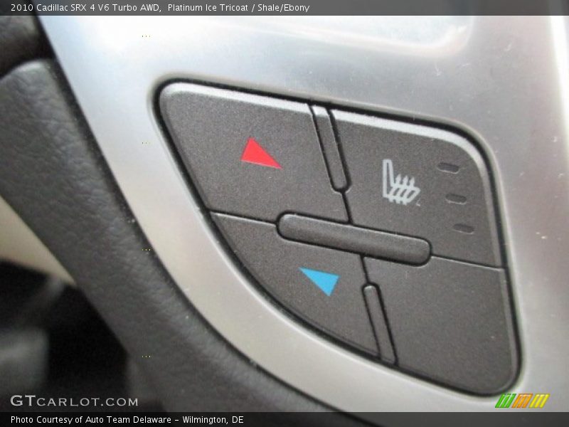 Platinum Ice Tricoat / Shale/Ebony 2010 Cadillac SRX 4 V6 Turbo AWD