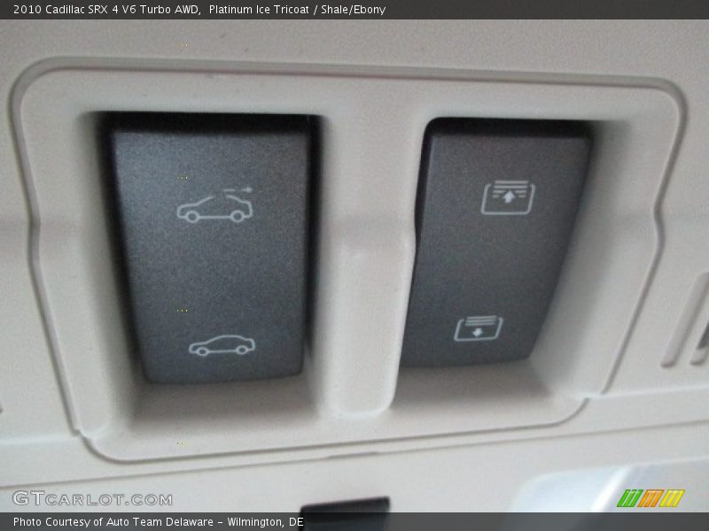 Platinum Ice Tricoat / Shale/Ebony 2010 Cadillac SRX 4 V6 Turbo AWD