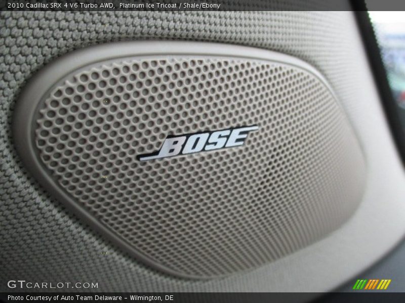 Platinum Ice Tricoat / Shale/Ebony 2010 Cadillac SRX 4 V6 Turbo AWD
