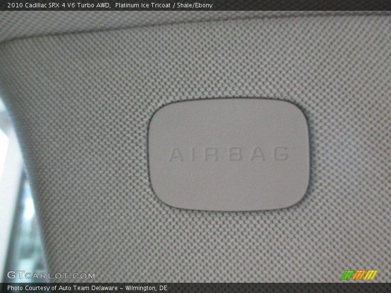 Platinum Ice Tricoat / Shale/Ebony 2010 Cadillac SRX 4 V6 Turbo AWD