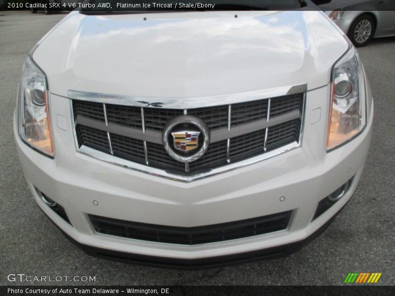 Platinum Ice Tricoat / Shale/Ebony 2010 Cadillac SRX 4 V6 Turbo AWD