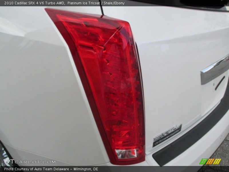 Platinum Ice Tricoat / Shale/Ebony 2010 Cadillac SRX 4 V6 Turbo AWD