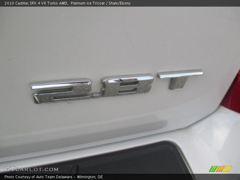 Platinum Ice Tricoat / Shale/Ebony 2010 Cadillac SRX 4 V6 Turbo AWD