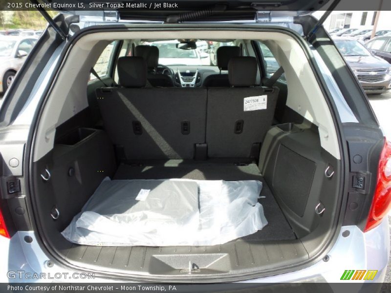 Silver Topaz Metallic / Jet Black 2015 Chevrolet Equinox LS