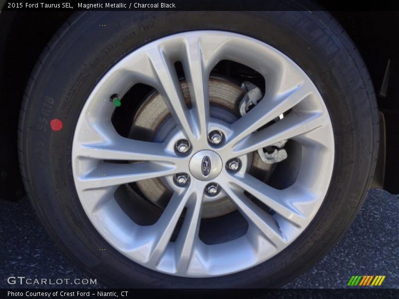 Magnetic Metallic / Charcoal Black 2015 Ford Taurus SEL