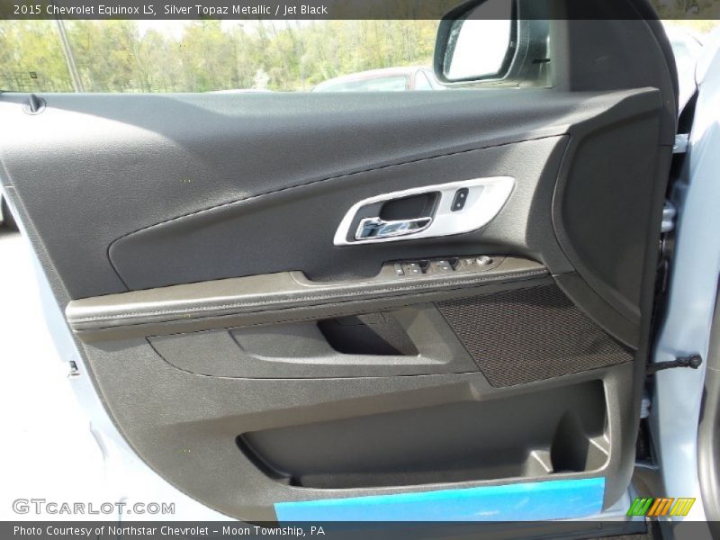 Silver Topaz Metallic / Jet Black 2015 Chevrolet Equinox LS