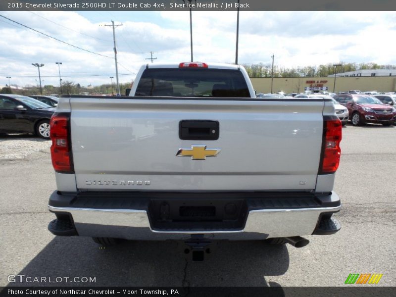 Silver Ice Metallic / Jet Black 2015 Chevrolet Silverado 2500HD LT Double Cab 4x4