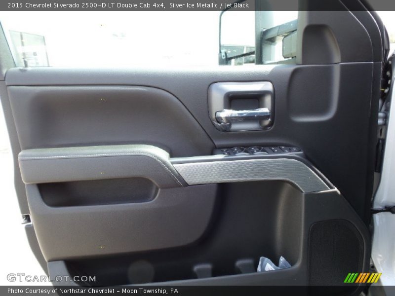 Silver Ice Metallic / Jet Black 2015 Chevrolet Silverado 2500HD LT Double Cab 4x4