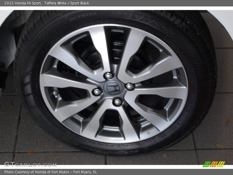 Taffeta White / Sport Black 2013 Honda Fit Sport