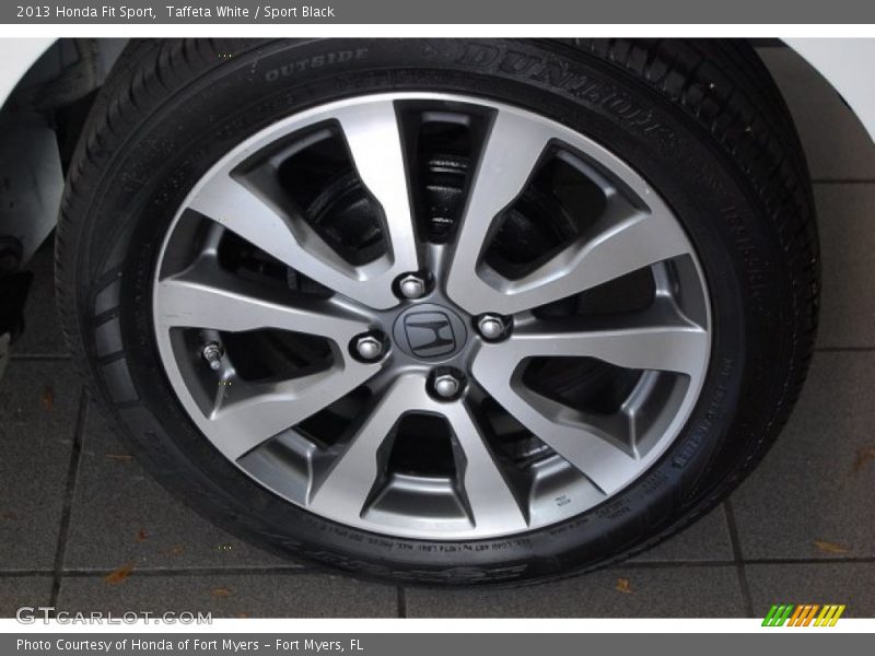 Taffeta White / Sport Black 2013 Honda Fit Sport