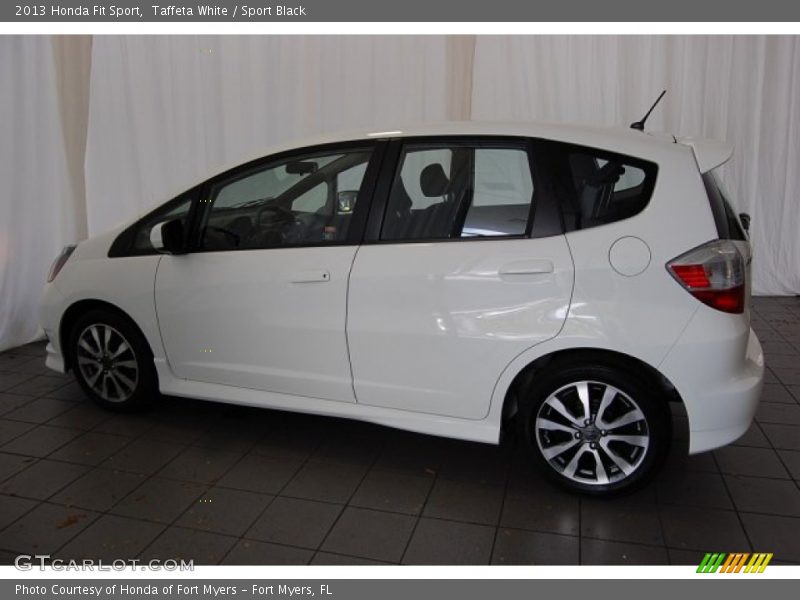 Taffeta White / Sport Black 2013 Honda Fit Sport