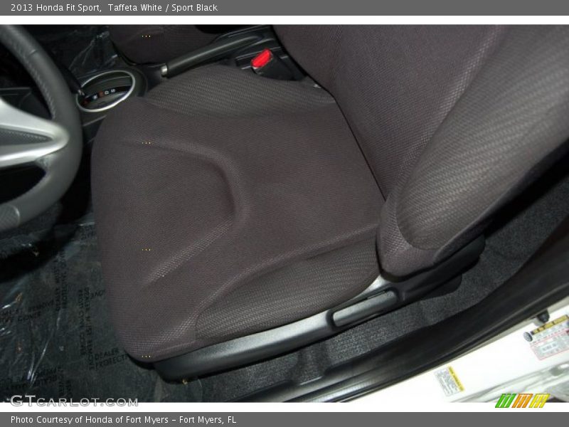 Taffeta White / Sport Black 2013 Honda Fit Sport