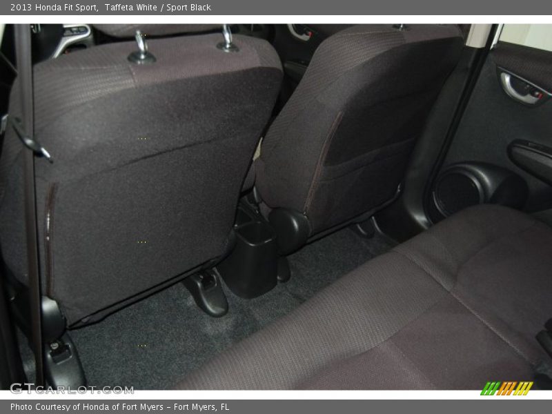 Taffeta White / Sport Black 2013 Honda Fit Sport
