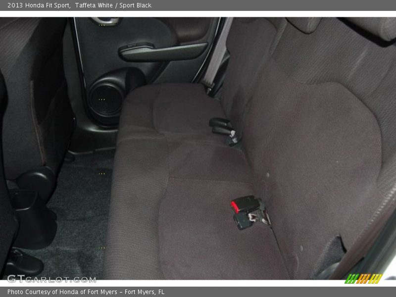 Taffeta White / Sport Black 2013 Honda Fit Sport