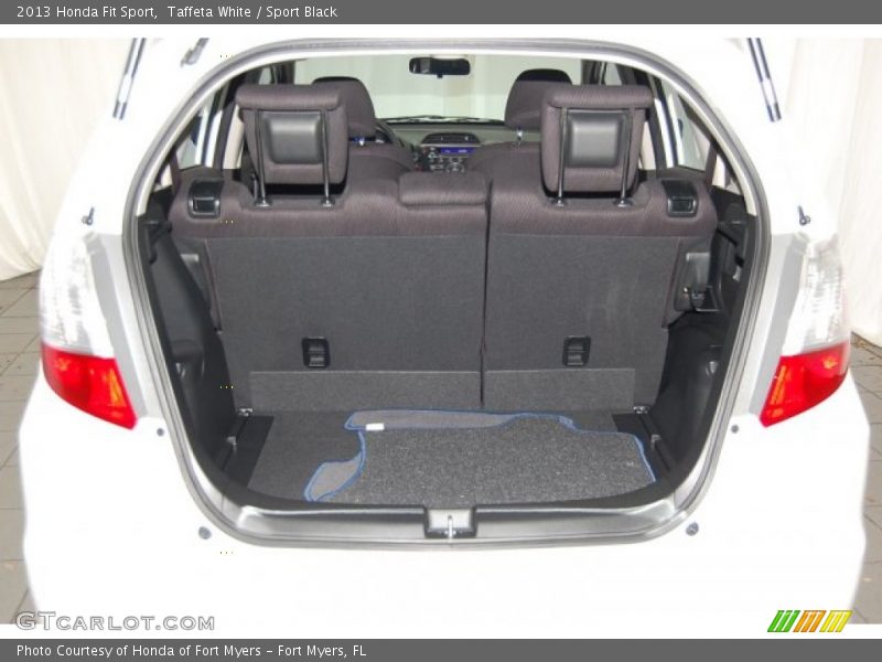 Taffeta White / Sport Black 2013 Honda Fit Sport