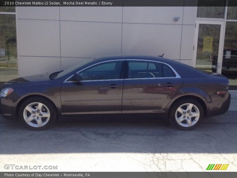 Mocha Steel Metallic / Ebony 2010 Chevrolet Malibu LS Sedan