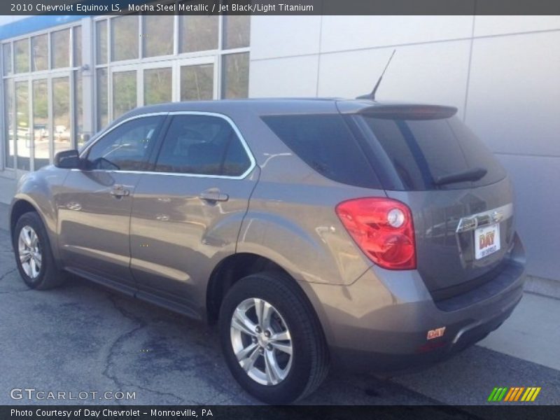 Mocha Steel Metallic / Jet Black/Light Titanium 2010 Chevrolet Equinox LS