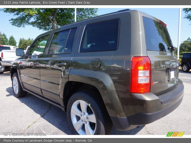 Eco Green Pearl / Dark Slate Gray 2015 Jeep Patriot Latitude