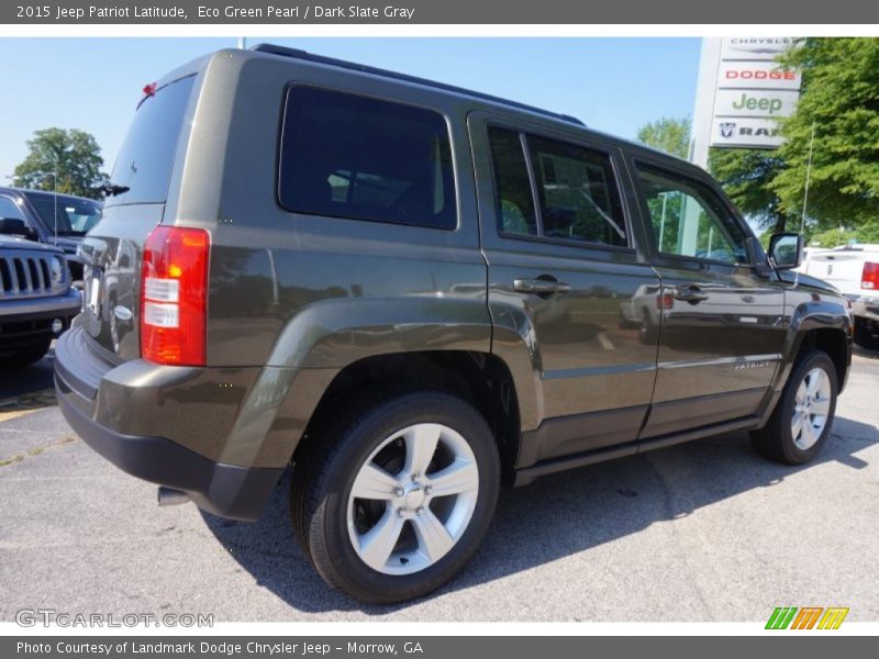 Eco Green Pearl / Dark Slate Gray 2015 Jeep Patriot Latitude