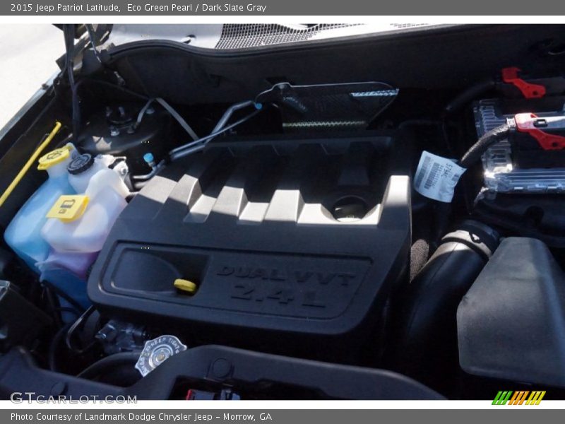 Eco Green Pearl / Dark Slate Gray 2015 Jeep Patriot Latitude