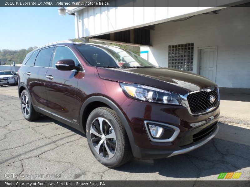 Front 3/4 View of 2016 Sorento EX AWD