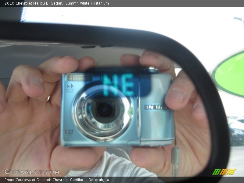 Summit White / Titanium 2010 Chevrolet Malibu LT Sedan
