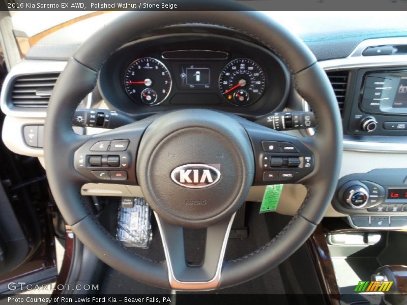  2016 Sorento EX AWD Steering Wheel