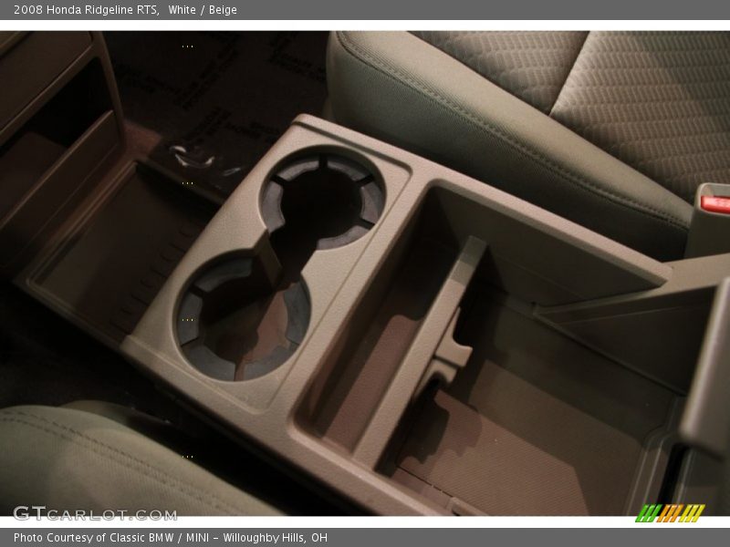 White / Beige 2008 Honda Ridgeline RTS