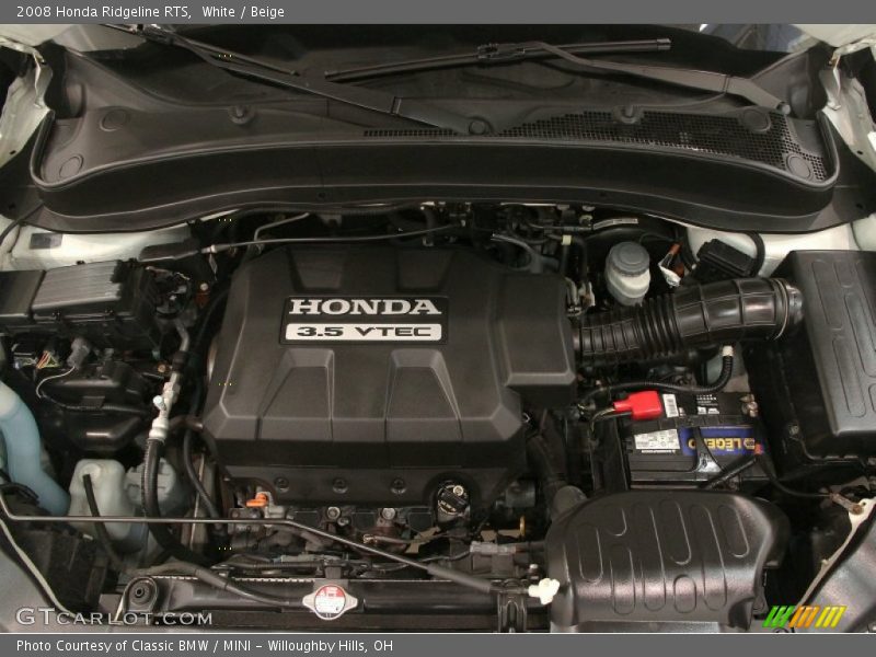 White / Beige 2008 Honda Ridgeline RTS