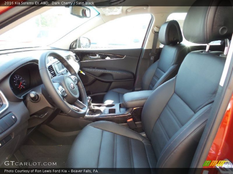 Dark Cherry / Satin Black 2016 Kia Sorento EX AWD