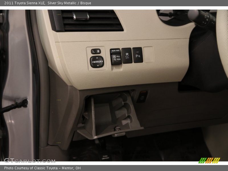 Silver Sky Metallic / Bisque 2011 Toyota Sienna XLE