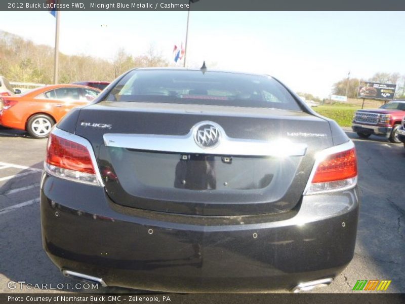 Midnight Blue Metallic / Cashmere 2012 Buick LaCrosse FWD