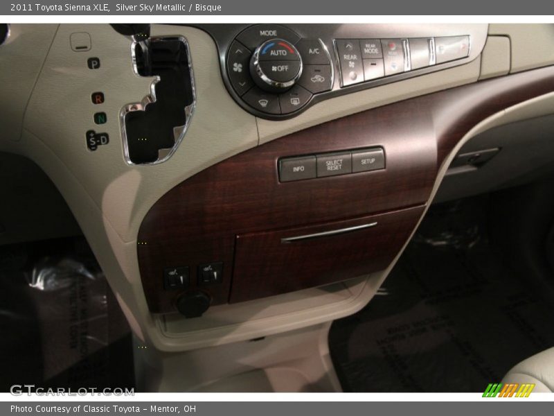 Silver Sky Metallic / Bisque 2011 Toyota Sienna XLE