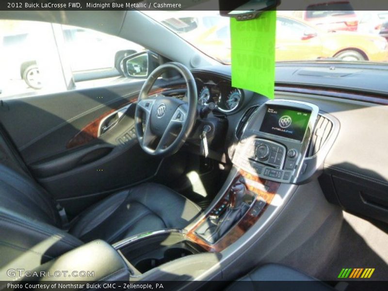 Midnight Blue Metallic / Cashmere 2012 Buick LaCrosse FWD