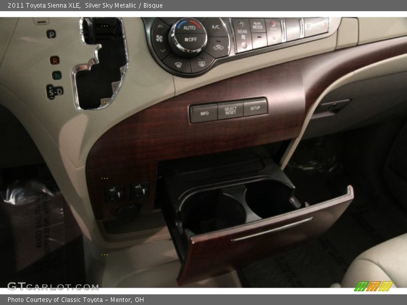 Silver Sky Metallic / Bisque 2011 Toyota Sienna XLE