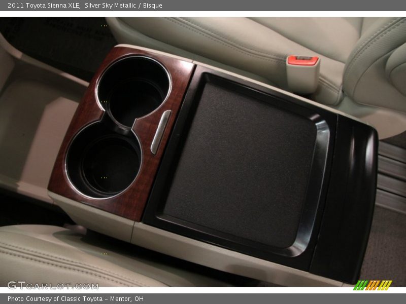 Silver Sky Metallic / Bisque 2011 Toyota Sienna XLE