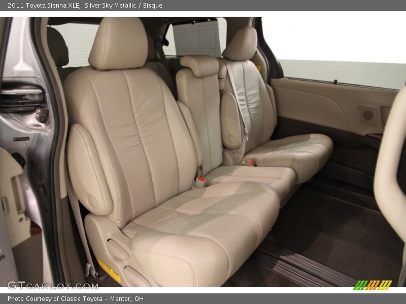 Silver Sky Metallic / Bisque 2011 Toyota Sienna XLE