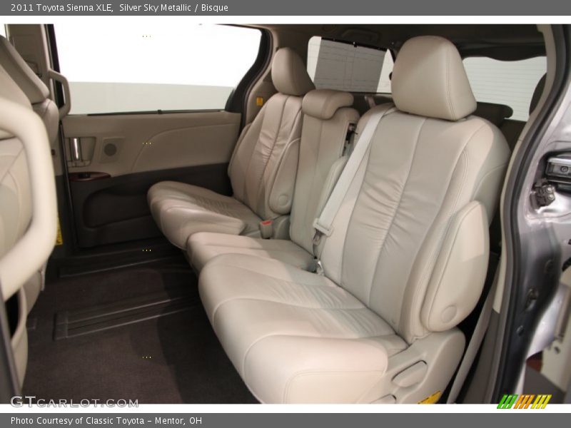 Silver Sky Metallic / Bisque 2011 Toyota Sienna XLE
