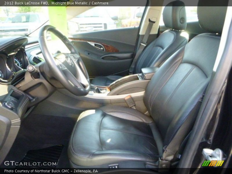 Midnight Blue Metallic / Cashmere 2012 Buick LaCrosse FWD