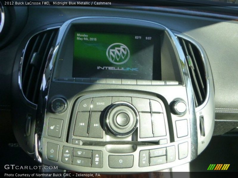 Midnight Blue Metallic / Cashmere 2012 Buick LaCrosse FWD