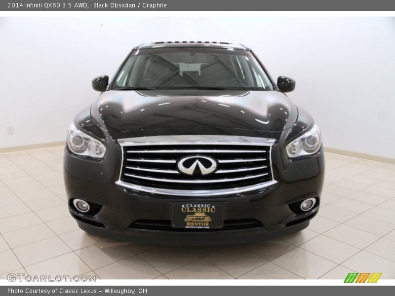 Black Obsidian / Graphite 2014 Infiniti QX60 3.5 AWD