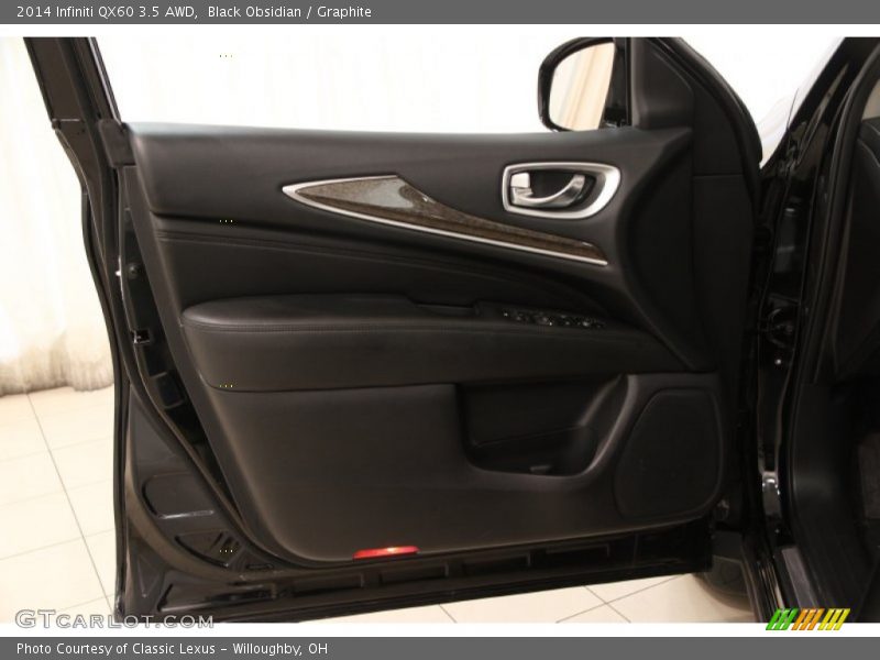 Black Obsidian / Graphite 2014 Infiniti QX60 3.5 AWD