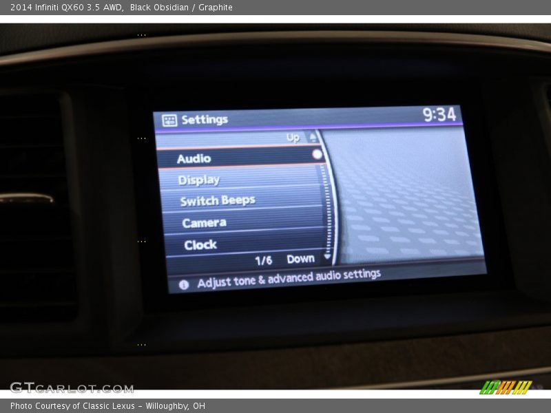 Black Obsidian / Graphite 2014 Infiniti QX60 3.5 AWD