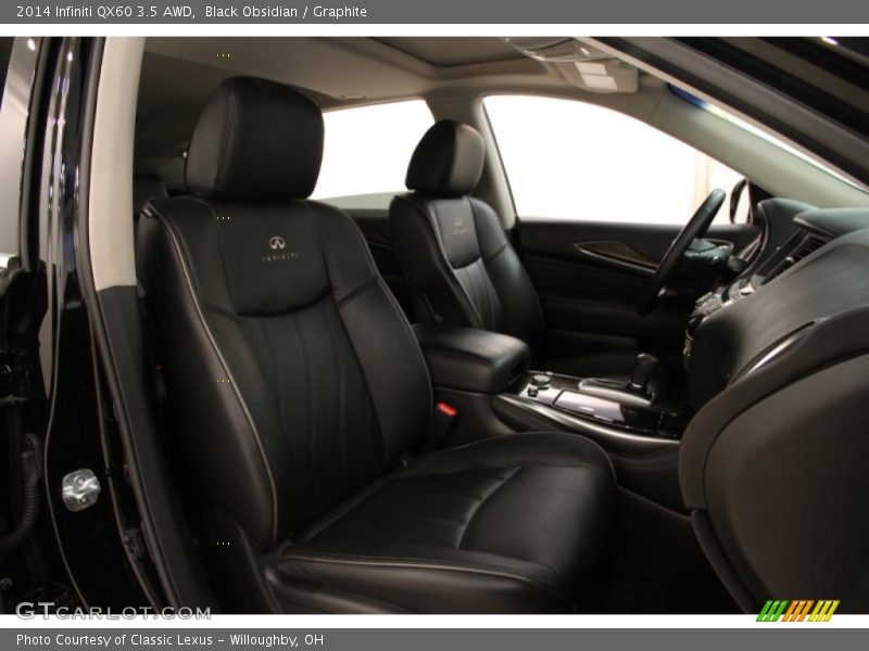 Black Obsidian / Graphite 2014 Infiniti QX60 3.5 AWD