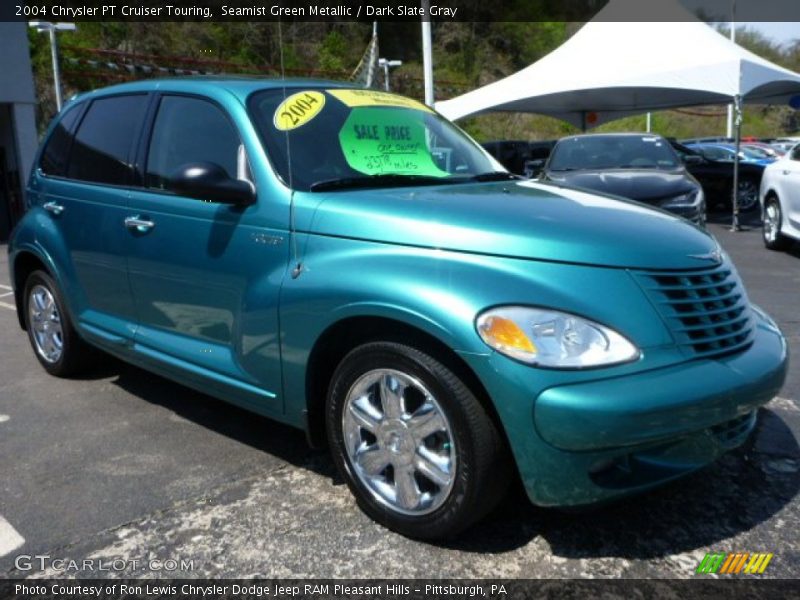 Seamist Green Metallic / Dark Slate Gray 2004 Chrysler PT Cruiser Touring