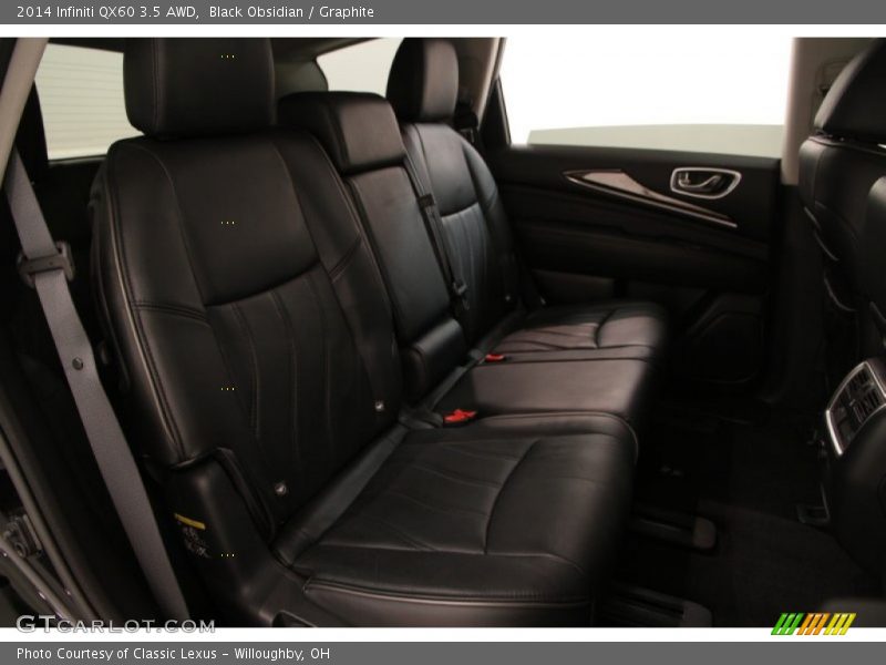 Black Obsidian / Graphite 2014 Infiniti QX60 3.5 AWD