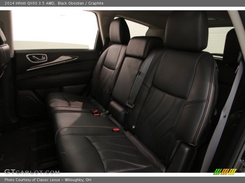 Black Obsidian / Graphite 2014 Infiniti QX60 3.5 AWD
