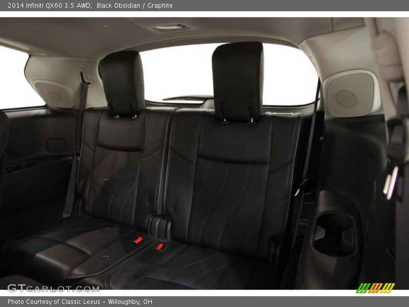 Black Obsidian / Graphite 2014 Infiniti QX60 3.5 AWD